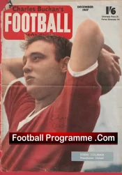 Manchester United Eddie Colman Autograph Signed Picture Man Utd Busby Babes