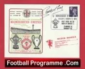 Manchester United Sammy Mcilroy Autographed Signed FDC + Photos