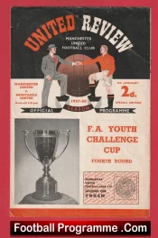 Manchester United v Newcastle United 1958 – Man Utd Youth Cup