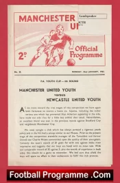 Manchester United v Newcastle United 1962 – Man Utd FA Youth Cup