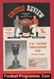 Manchester United v Newcastle United 1958 – Man Utd Youth Cup