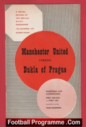 Manchester United v Dukla Prague 1957 – European Cup