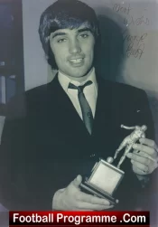 Manchester United George Best Signed Autograph Picture Player Of The Year