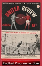 Manchester United v Norwich City 1967 – Signed George Best Autograph