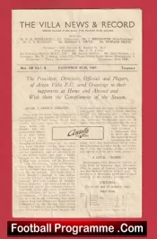 Aston Villa v Huddersfield Town 1946 – 1940s