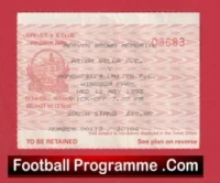Aston Villa v Manchester United 1993 – Brown Memorial Linfield Ireland