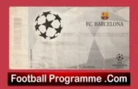 Barcelona v Manchester United 1998 – Treble Season Ticket