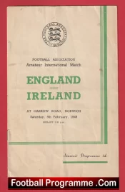 England v Ireland 1949 – Amateur International at Norwich