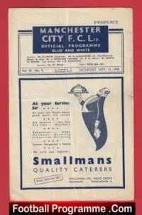 Manchester City v Liverpool 1948 – 1940s