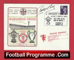 Manchester United Sammy Mcilroy Autographed Signed FDC + Photos - football memorabilia