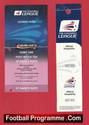 Manchester United v Wigan Athletic 2006 – FA Cup Final Ticket + Pass