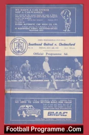 Southend United v Chelmsford City 1967 – Essex Cup Final