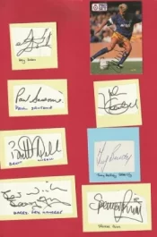  Southend United Football Club Multi Autographed Signed 1990s Football Programme .COM Football Programmes Memorabilia