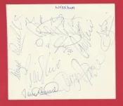  Wrexham + Crewe Alexandra Football Club Multi Autographed Signed 1990 Football Programme .COM Football Programmes Memorabilia