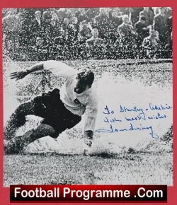  Arsenal Bob Wilson Autographed Signed Article Football Programme .COM Football Programmes Memorabilia