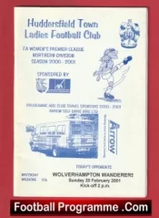 Huddersfield Town Ladies v Wolves 2001 – Womens Football