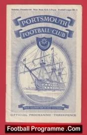Portsmouth v WBA 1952