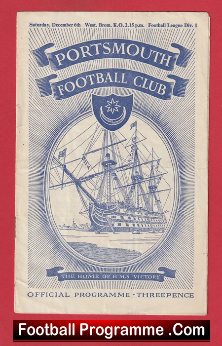 Portsmouth v WBA 1952 - Image 2