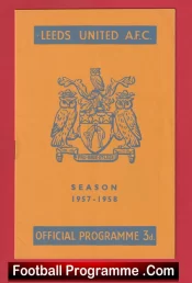 Leeds United v Arsenal 1958 – Postponed Match Munich Disaster