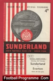 Sunderland v Everton 1957