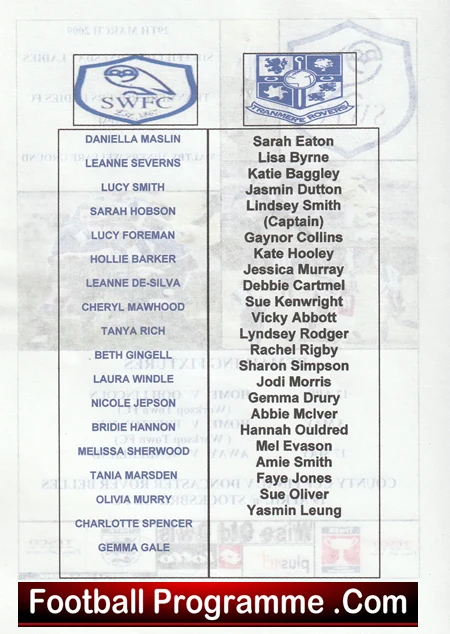 Sheffield Wednesday Ladies v Tranmere Rovers 2009 - Womens Football - Image 3