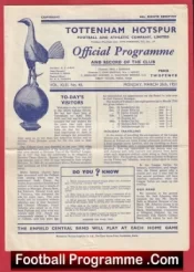 Tottenham Hotspur v Fulham 1951