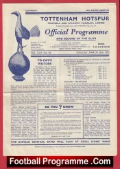 Tottenham Hotspur v Fulham 1951
