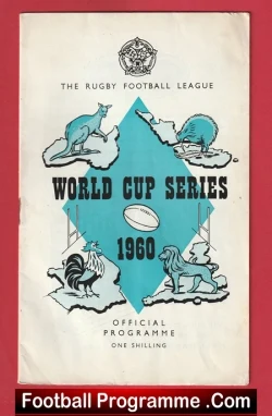 Great Britain Rugby v France 1960 - Rugby World Cup Swinton