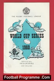  Australia v New Zealand 1960 - Rugby World Cup at Leeds Football Programme .COM Football Programmes Memorabilia