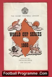  Australia v Great Britain 1960 - Rugby World Cup at Bradford Football Programme .COM Football Programmes Memorabilia