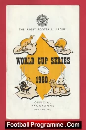  New Zealand v Great Britain 1960 - Rugby World Cup at Bradford Football Programme .COM Football Programmes Memorabilia