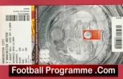 Manchester City v Manchester United 2011 Community Shield Ticket