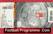 Manchester City v Manchester United 2011 Community Shield Ticket