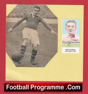 Manchester United Henry Cockburn Signed Autograph Man Utd 1940s
