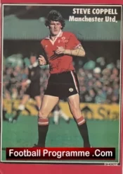 Manchester United Steve Coppell Signed Autograph Man Utd 1980s