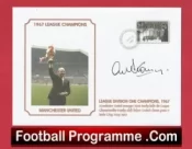 Manchester United Alex Stepney Autograph Man Utd Champions 1967 FDC