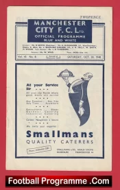 Manchester City v Wolves 1948 – 1940s
