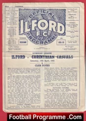 Corinthian Casuals v Ilford 1952 – 1950s
