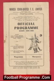 March Town v Wimblington Old Boys 1949 – 1940s