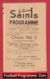  St Helens Rugby v Rochdale 1960 - Rugby Programmes Football Programme .COM Football Programmes Memorabilia