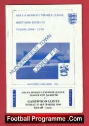 Huddersfield Town Ladies v Garswood Saints 1998 – Womens Football