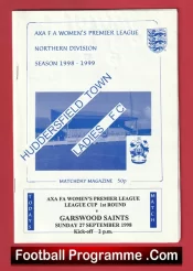 Huddersfield Town Ladies v Garswood Saints 1998 – Womens Football