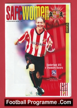  London Ladies v Queens Park Rangers 1997 - Womens Football Football Programme .COM Football Programmes Memorabilia