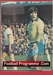 Newcastle United Malcolm MacDonald Autograph Signed Picture