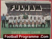 Fulham Football Club Multi Autographed Signed Picture 1976 + Bobby Moore