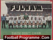 Fulham Football Club Multi Autographed Signed Picture 1976 + Bobby Moore