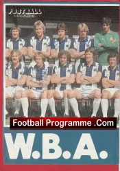 West Bromwich Abion Football Club Multi Autographed Signed 1975 Bryan Robson
