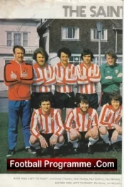 Southampton Football Club Multi Autographed Signed 1975