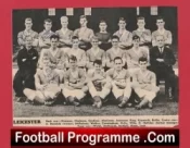 Leicester City Football Club Multi Autographed Signed 1950s