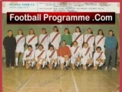 Halifax Town Football Club Multi Autographed Signed 1971